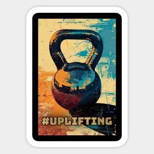 Uplifting Kettlebell Sticker